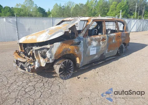 2023 Nissan Armada Platinum 2Wd из США, поврежденный, VIN JN8AY2DA2P9403242